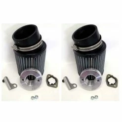 OMB Warehouse (2) High Performance Air Filter Intake Kits Predator 212cc BSP Clone GX200 196cc
