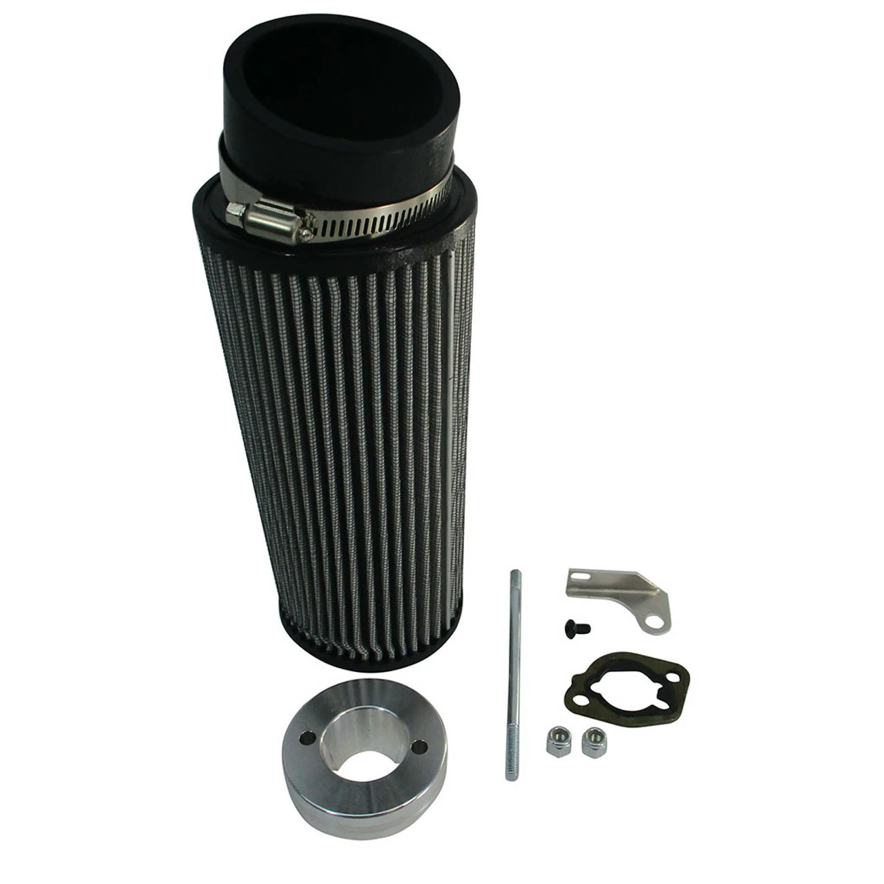 OMB Warehouse 8" Angled Air Filter Intake Kit Predator 212cc Tillotson 212 GX200 Clone 196cc