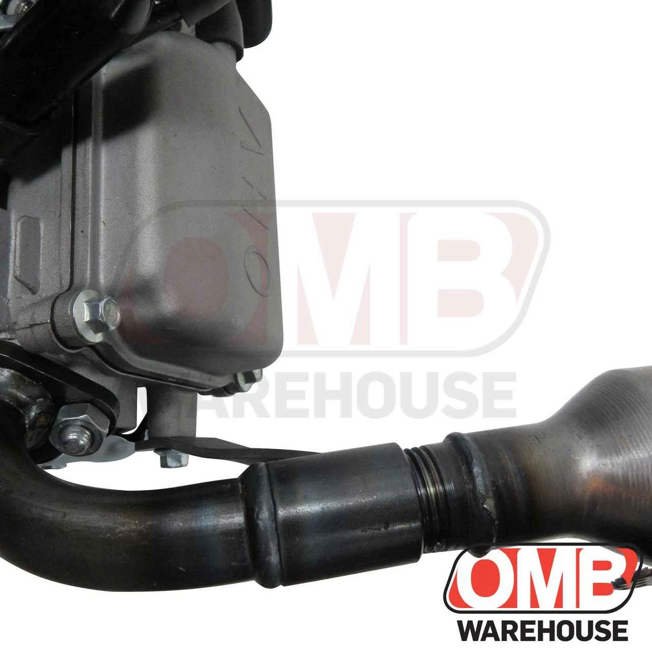 OMB Warehouse Box Stock Header And Muffler Honda/Clone Predator 212cc - Image 4