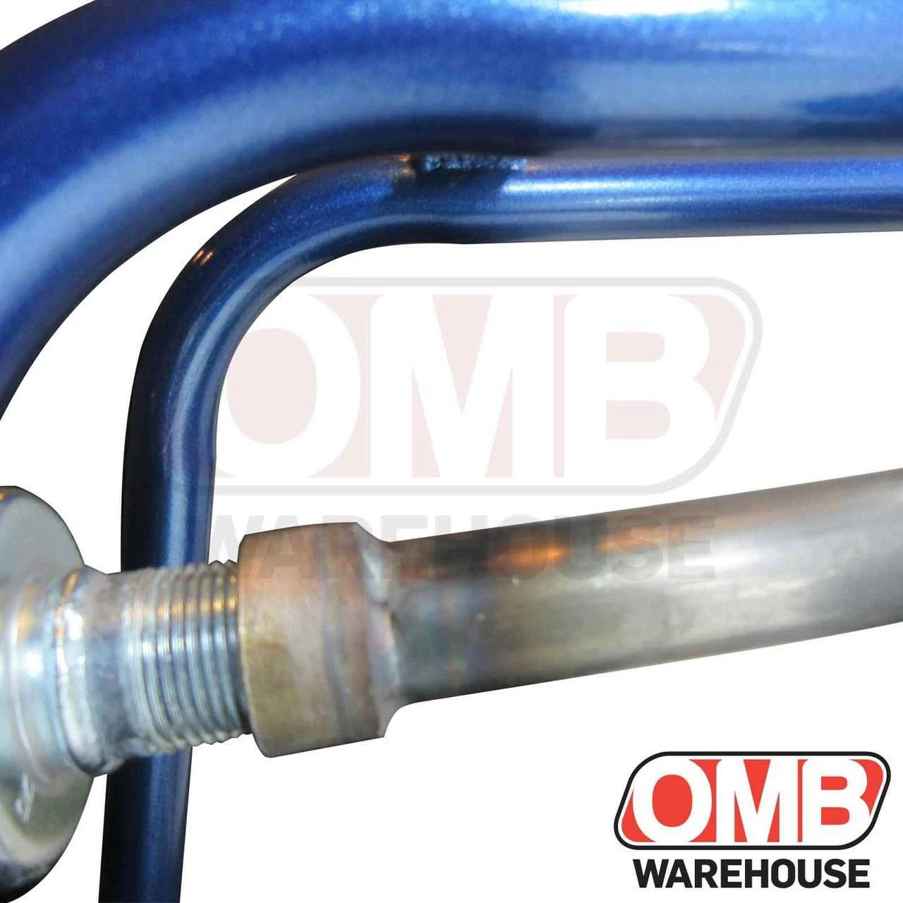 OMB Warehouse Mini Bike Pipe W/ Muffler - Under Seat Style - Image 2