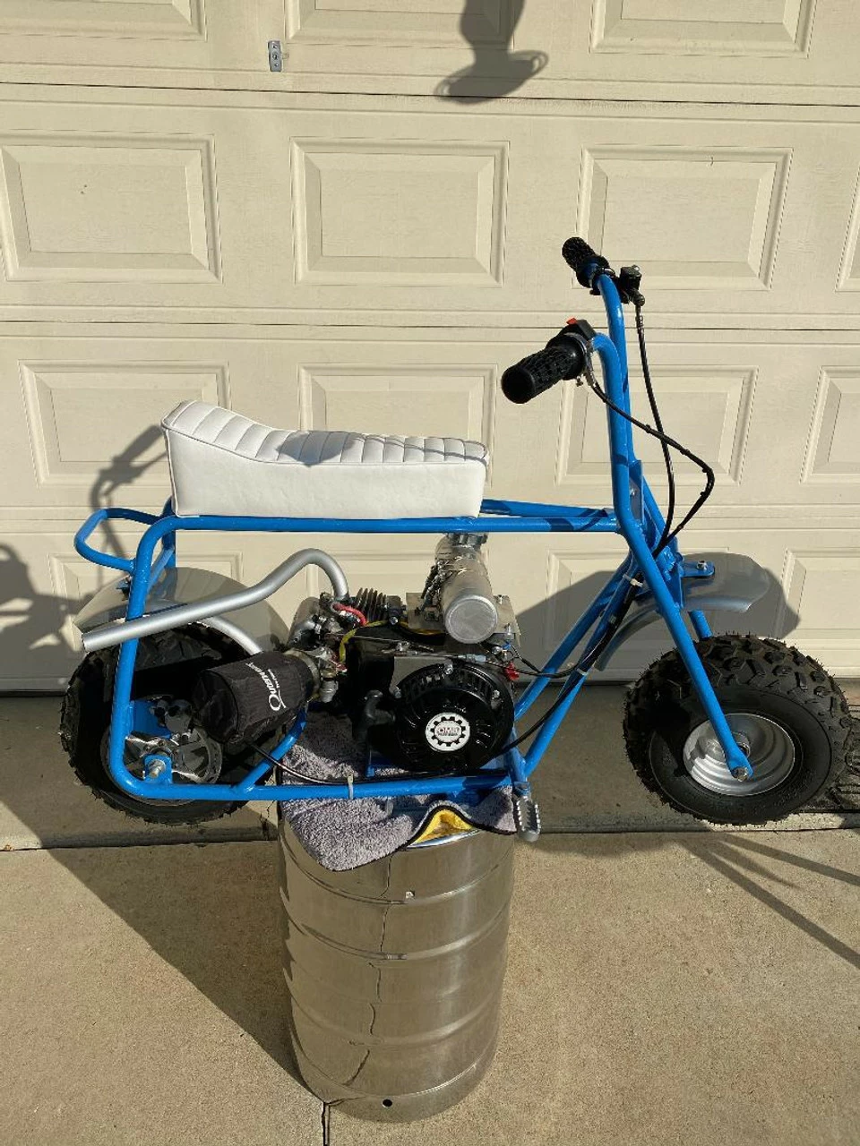 Right Side Exit 1" Header Pipe Predator 212 GX200 196cc Clone - Image 5